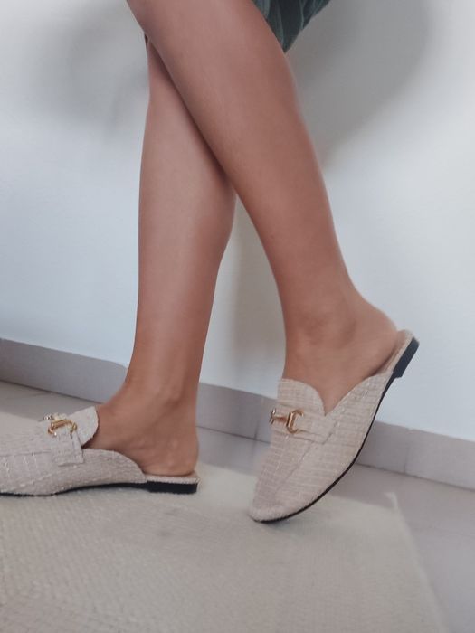 Sapatos rasos chiques