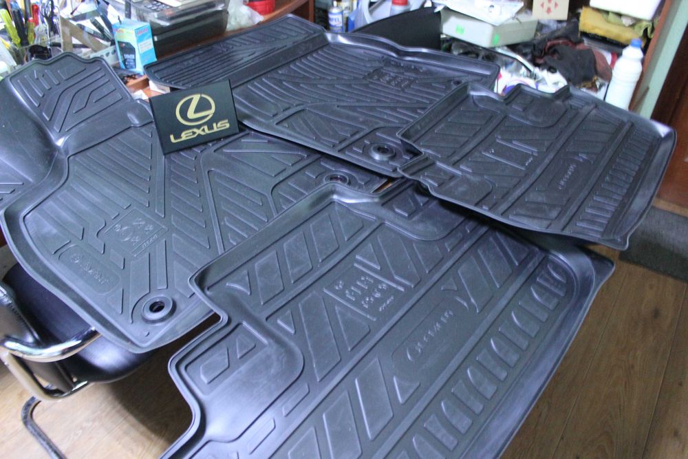 Новые ковры! LEXUS RX 2015-2022  Оригинальные резиновые Коврики JAPAN