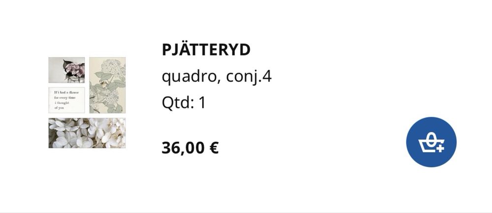 Conjunto quadros Ikea64738677151747126