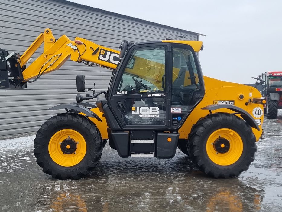 Ładowarka teleskopowa Jcb 531-70*r17*KLIMA*oryginał 4500h*manitou