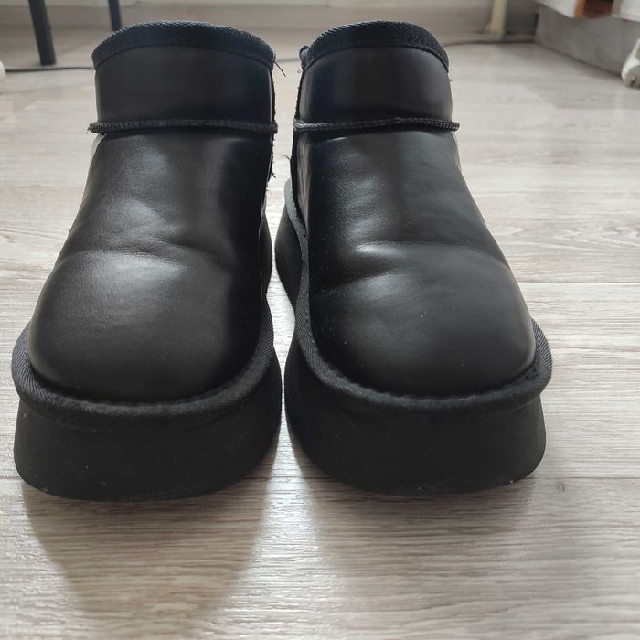 Зимові черевики шкіряні