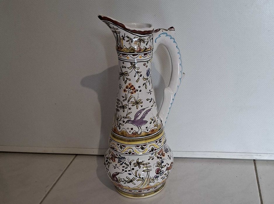 Jarro de Cerâmica Berardos Séc. XVII, pintado à mão