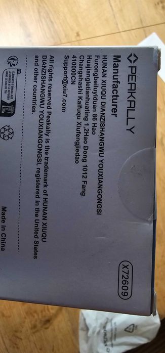 PEAKALLY Etui portfelowe z klapką skórzaną  + kieszenie na karty