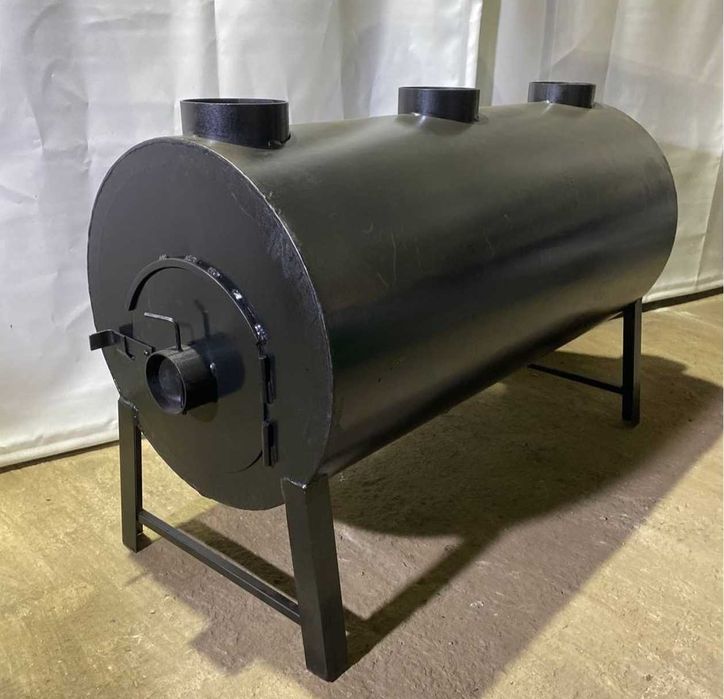 5мм! 995м3! Піч Буржуйка Теплогенератор Промисловий Булер'ян