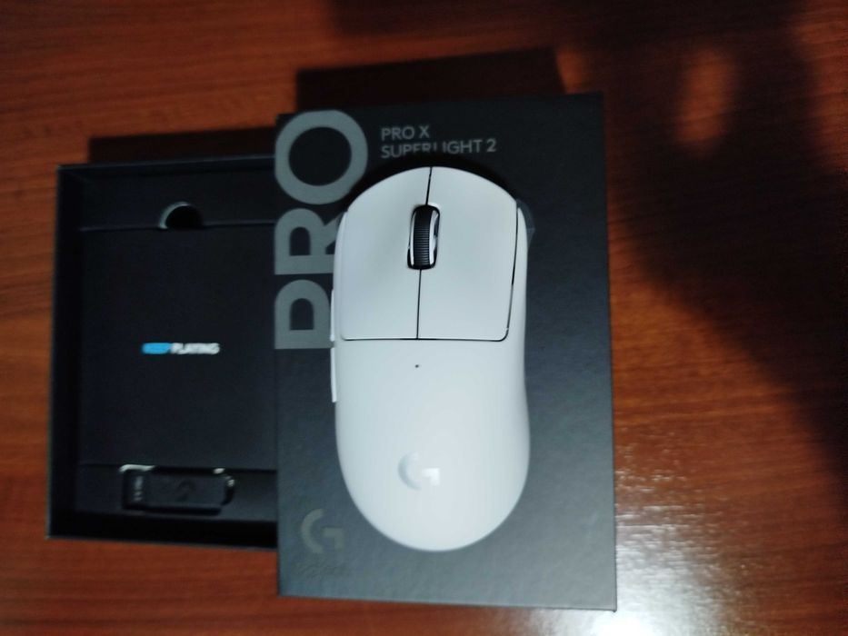 Rato Logitech G Pro X Superlight 2 Wireless Branco - Novo