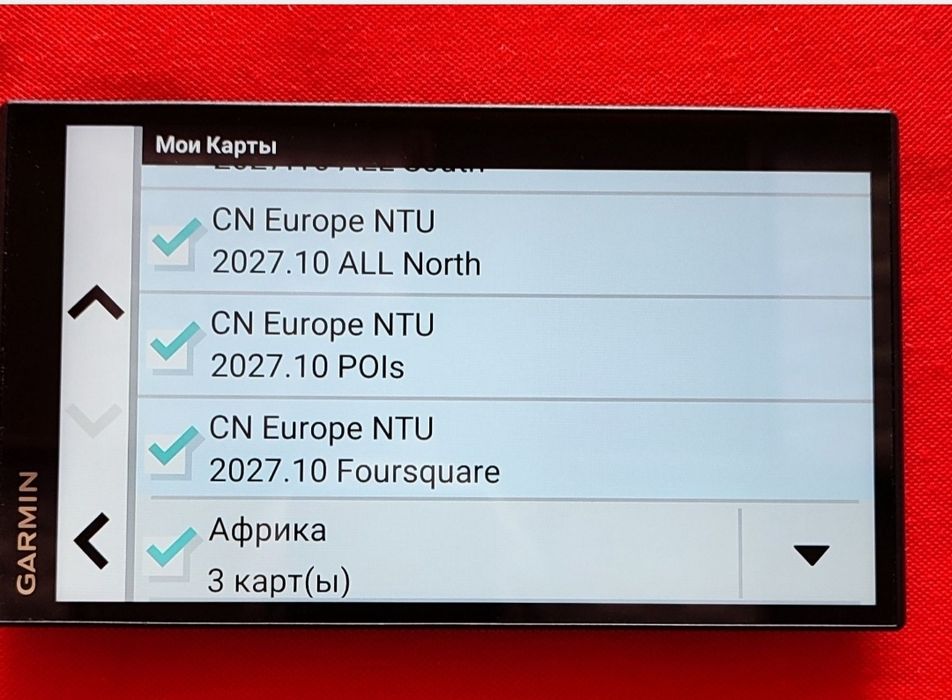 Навігатор Garmin Camper 795