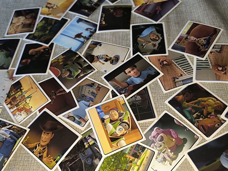 35 numerowanych kart Toy Story 3 Panini Disney Pixar Skorogoszcz
