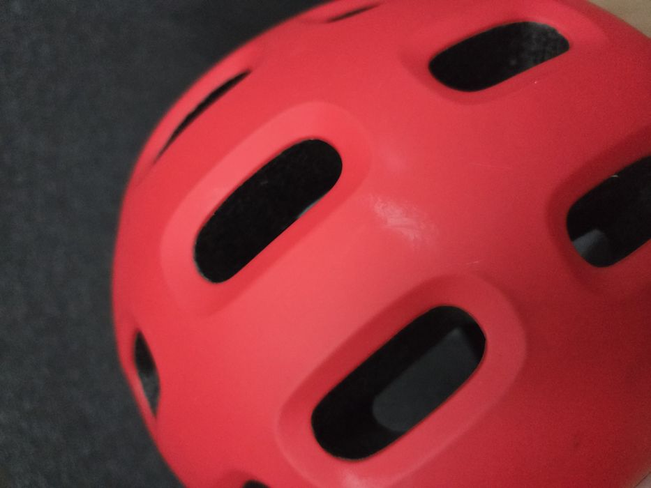 Kask dziecięcy woom READY rozm. M czerwony