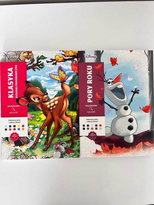 Розмальовка Дісней по номерам оригінал польське видання