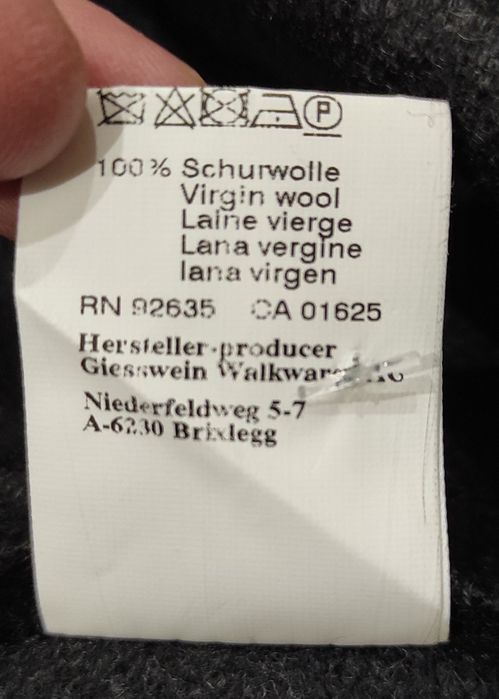 L Giesswein wool оригінальний жіночий жакет, пальто