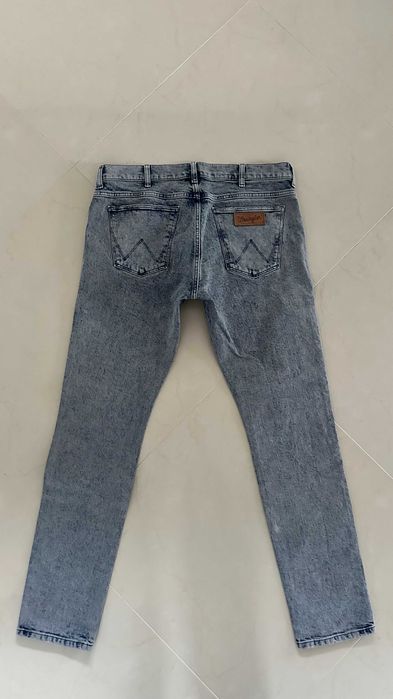 Wrangler Larston 36/32 Spodnie Piękne Slim