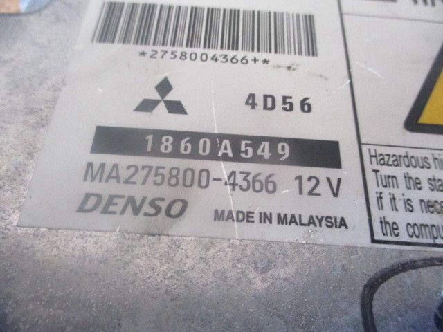 Centralina motor / ECU MITSUBISHI L 200 / Triton Pick Up (KA_T, KB_T)