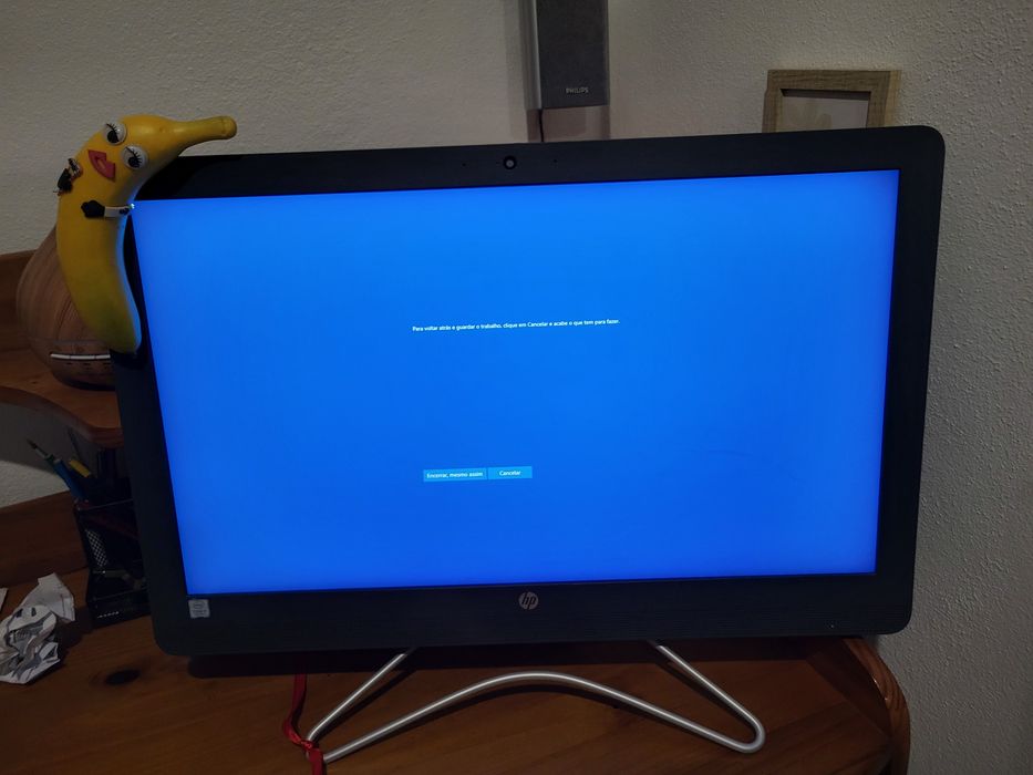 Computador HP all in one( ecrã grande))