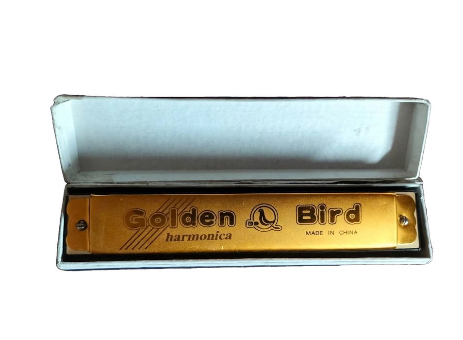 Harmónica ou gaita de beiços Golden Bird