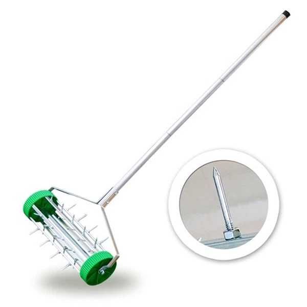 Аератор арабанний  для газону Gruntek з ручкою 40cм x 44cм x 21cм