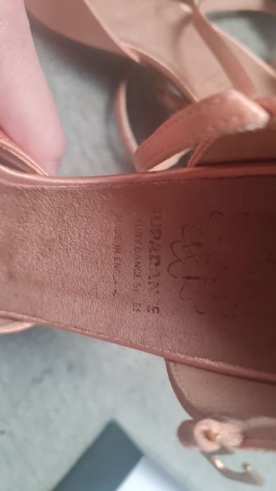 Buty skórzane-aksamitne do tańca
