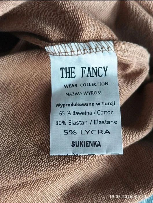 Fancy Brand sukienka dresowa oversize
