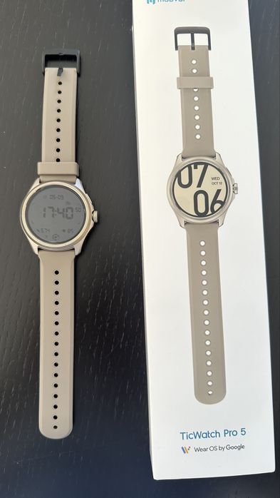 ticwatch pro 5 igual a novo