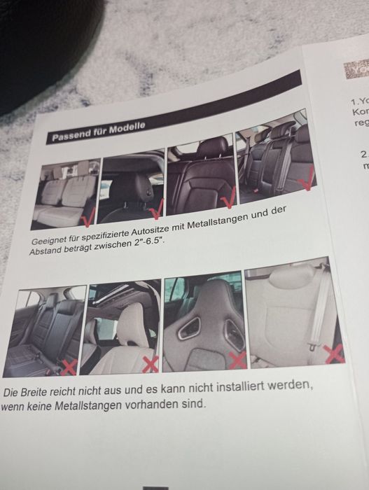 Підголовник бічний підтримка для голови на сидіння авто регульований