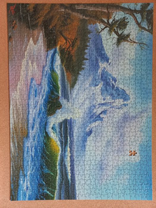 Puzzle Schmidt 1000 Bob Ross Góra nad morzem (-1)