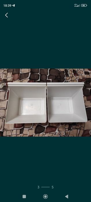 Пластиковые ящики для холодильника, полочки на боковую дверь