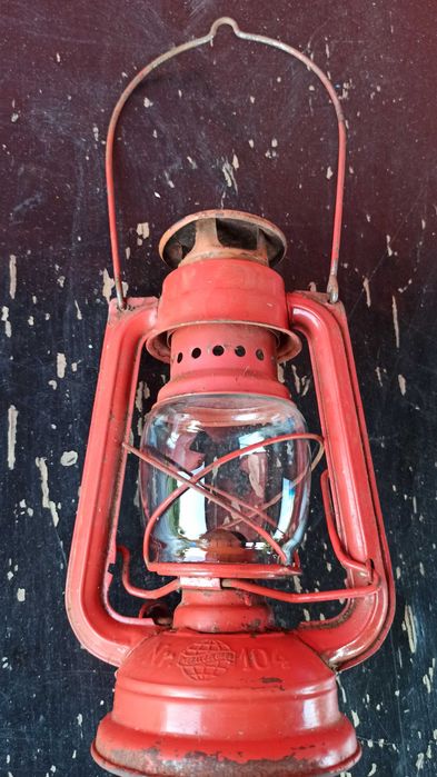 Lampa naftowa Jupiter do renowacji