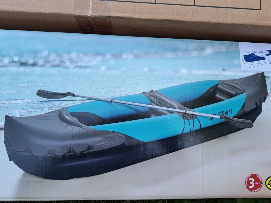 Kajak dwuosobowy dmuchany Crivit
