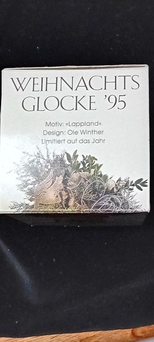 HUTCHENREUTHER,kolekcjonerski,limitowany dzwonek 1996r bozonarodzeniow