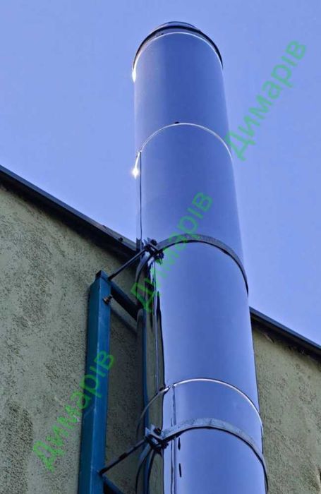 Утеплений димар сендвіч труба для камінів і печей Безкоштовна доставка