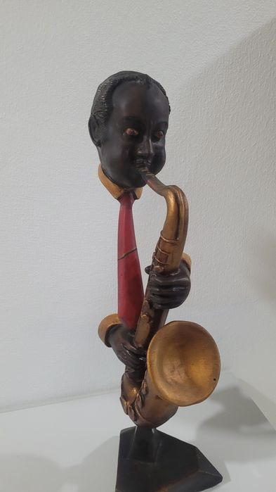 Escultura Músico Saxofonista