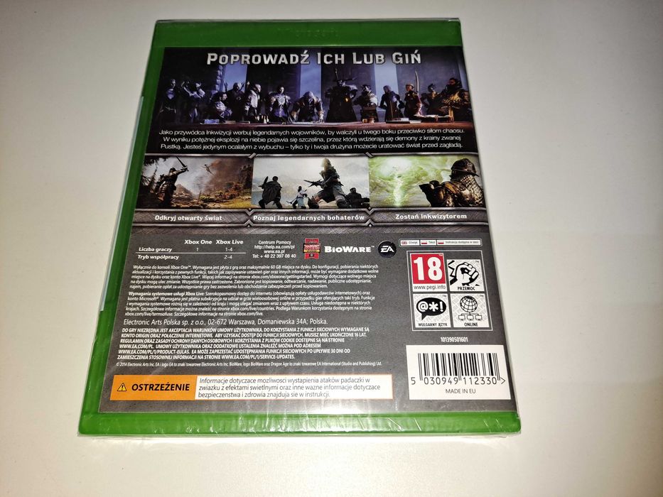 Dragon Age Inkwizycja [Nowa, Polskie Wydanie] Xbox One