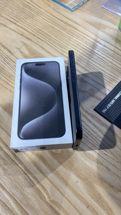 Личный Iphone 15 Pro Max 256 ориг sim +e-simчек коробка чистая истор