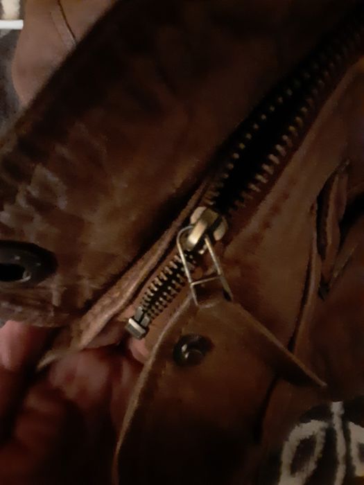 Casaco 100% Couro da Stradivarius