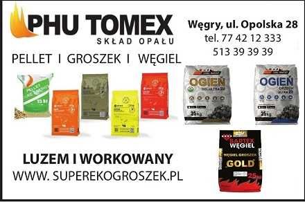 Skład Opału węgiel orzech groszek ekogroszek pellet miał