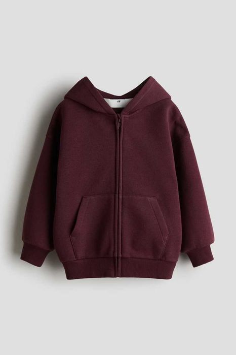 Худі H&M для хлопчика на блискавці, зіпка, тепла кофта на флісі