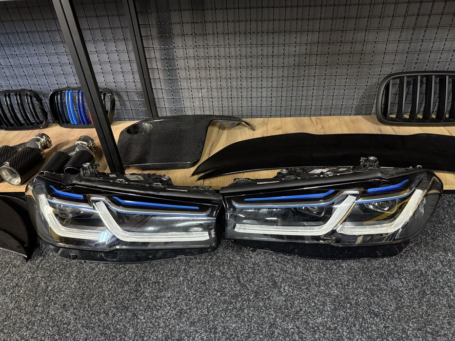 Фари оригінал комплектні BMW G30 G31 Laser лазер бмв г30 рест LCI ориг