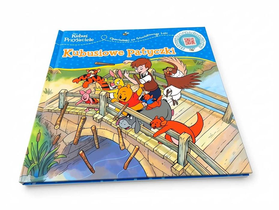 D082 Książka Kubuś I Przyjaciele Kubusiowe Patyczki Opowiadania Ze Stumilowego Lasu Disney Kubuś Puchatek Prosiak Tygrysek Kłapouchy Nowa Bajka