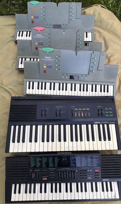 Keyboardy Yamaha PSS-380, KB-2000 i inne