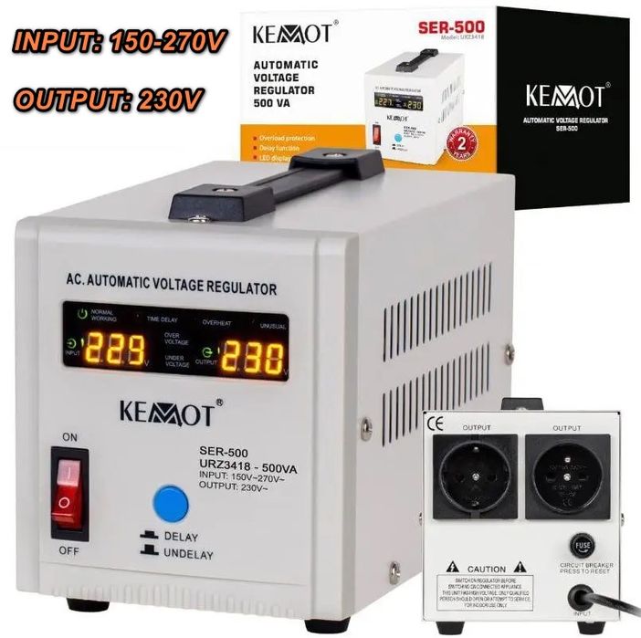 Стабілізатор напруги 500 ва