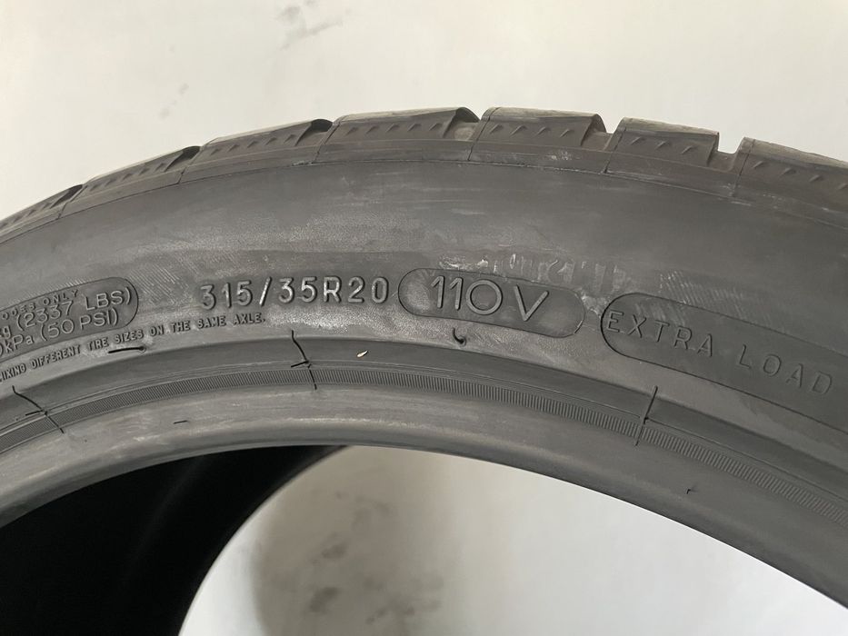 Нові зимові шини Mishelin 315/35 R20