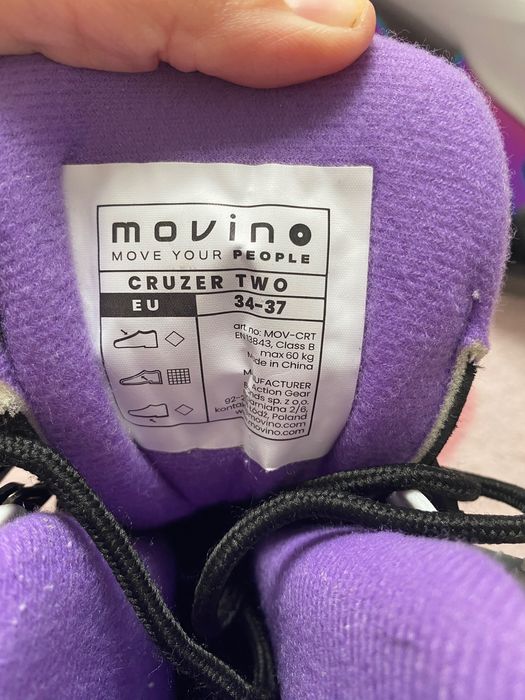 Rolki regulowane Movino Cruzer Two 34-37