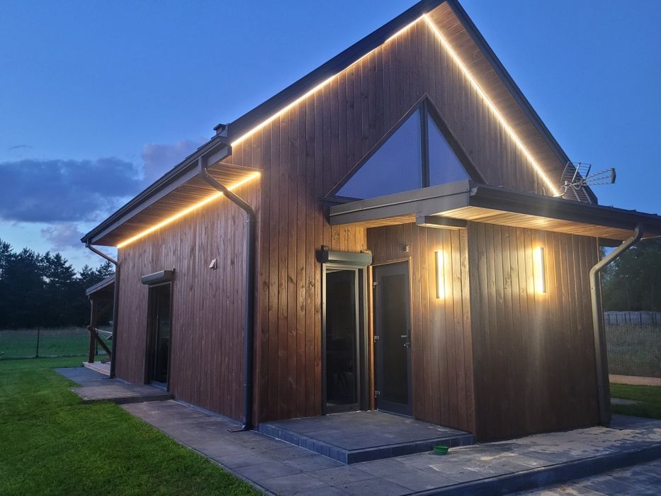 Domki Echo lasu, Zwierzyniec,  Roztocze, balia z jacuzzi, sauna