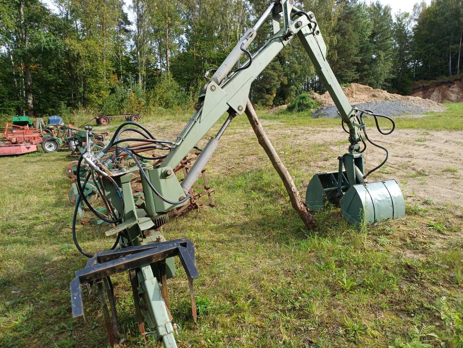 Ładowacz hydrauliczny / cyklop z chwytakiem – kompletny