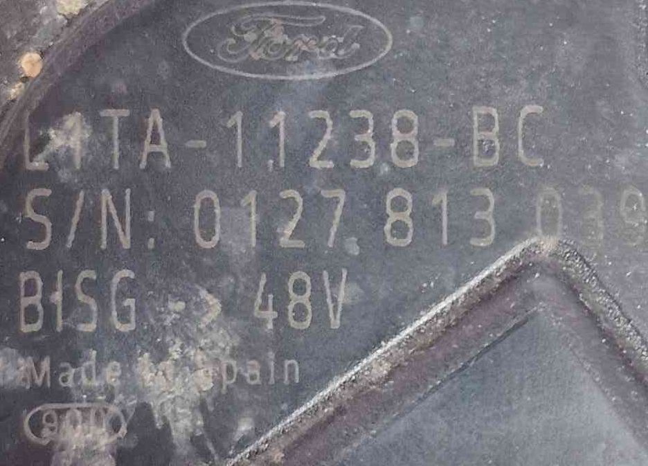 Alternador FORD FIESTA VII (HJ, HF) ano 2023