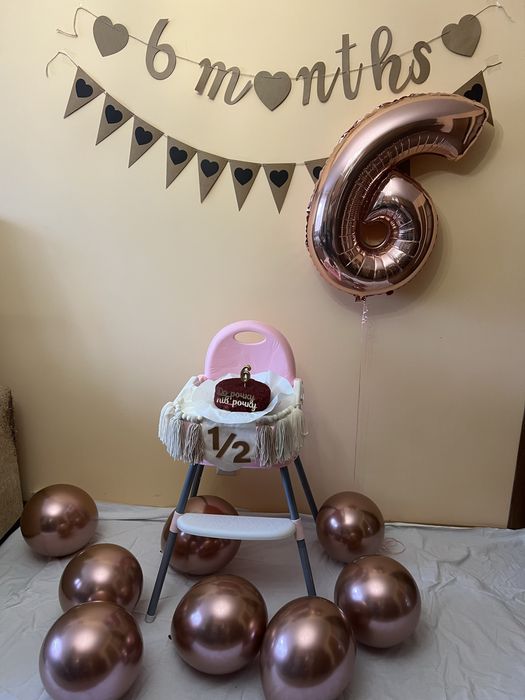 Декор на 6 місяців,декор до свята,півроку