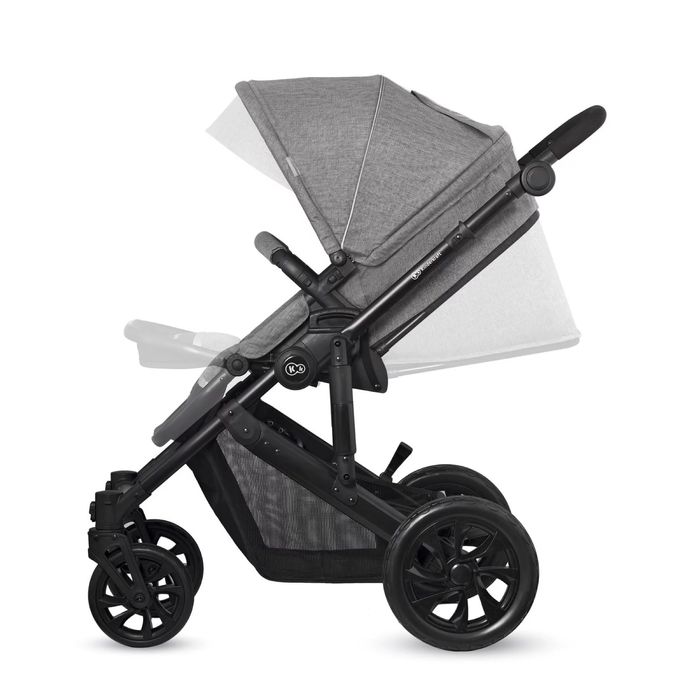 Carrinho bebe - Kinderkraft Prime Lite Grey Trio com factura/garantia