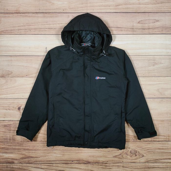 BERGHAUS Kurtka AQ2 Czarna Ocieplana Logowana r. 10 ( M )