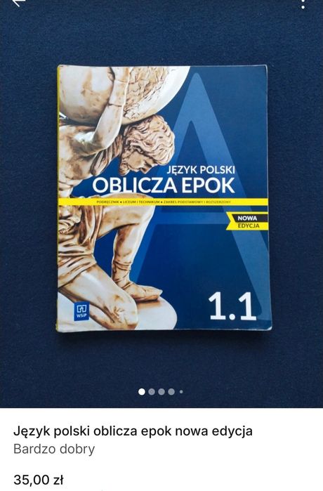 Język polski klasa 1 liceum