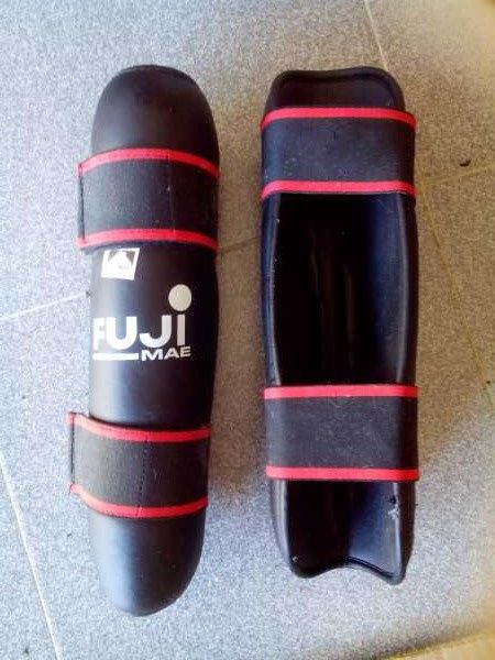 Variado equipamento para Kickboxing