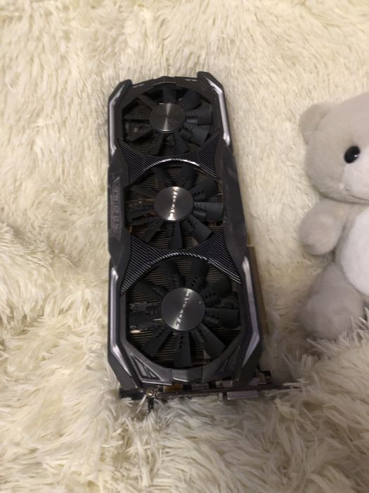 Відеокарта Gtx 1080 Zotac 8 gb під ремонт
